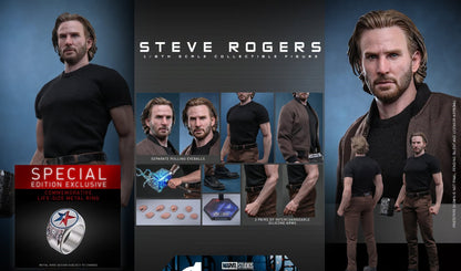 Pre-Order Hot Toys MMS928B Avengers: Doomsday - 1/6th scale Steve Rogers Collectible Figure (Special Edition)