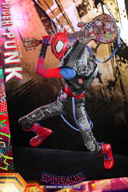 Pre-Order Hot Toys MMS726B Spider-Man: Across the Spider-Verse - 1/6th scale Spider Punk Collectible Figure (Special Edition)