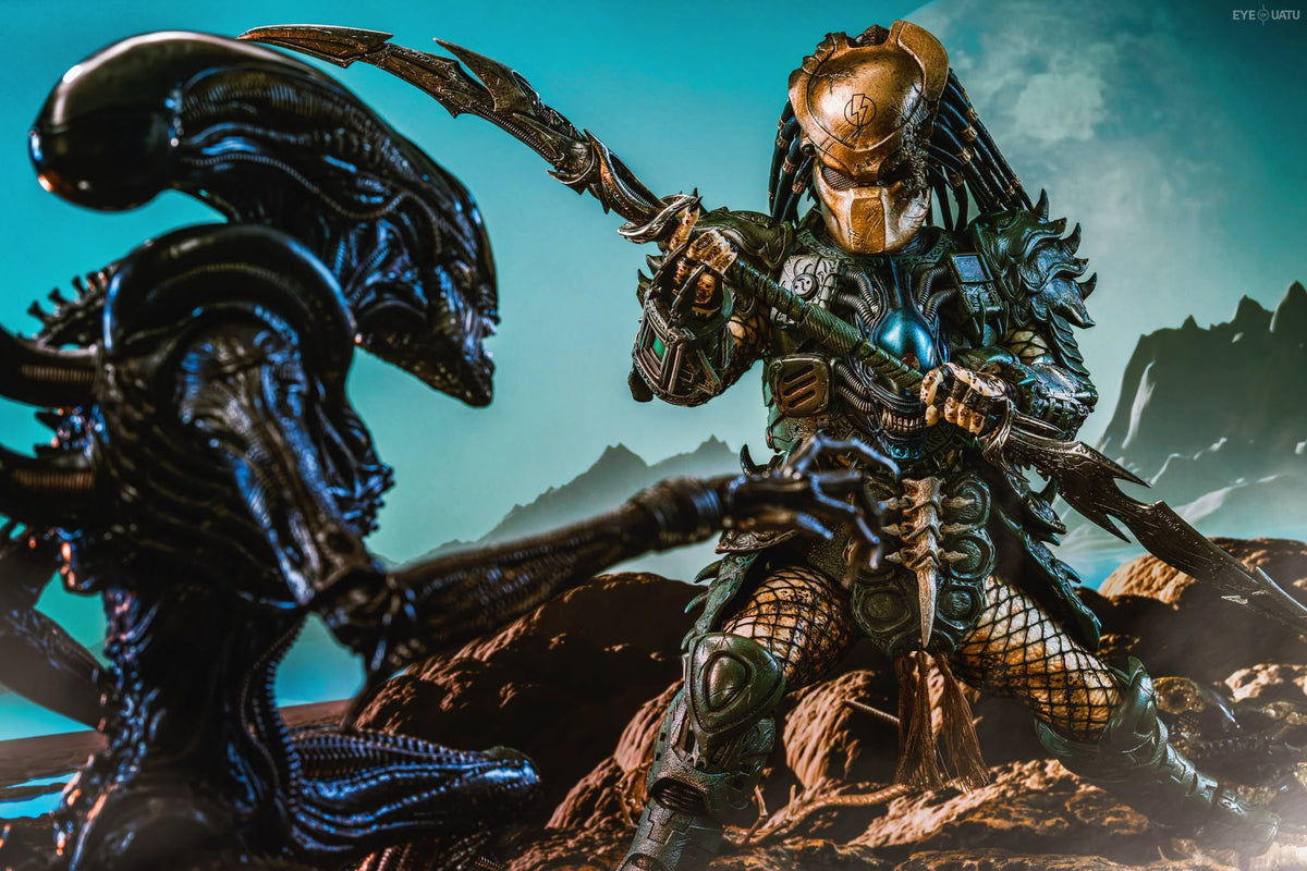 Hot Toys CMS029B Predator - 1/6th scale Broken Tusk Predator Collectible Figure (Special Edition)