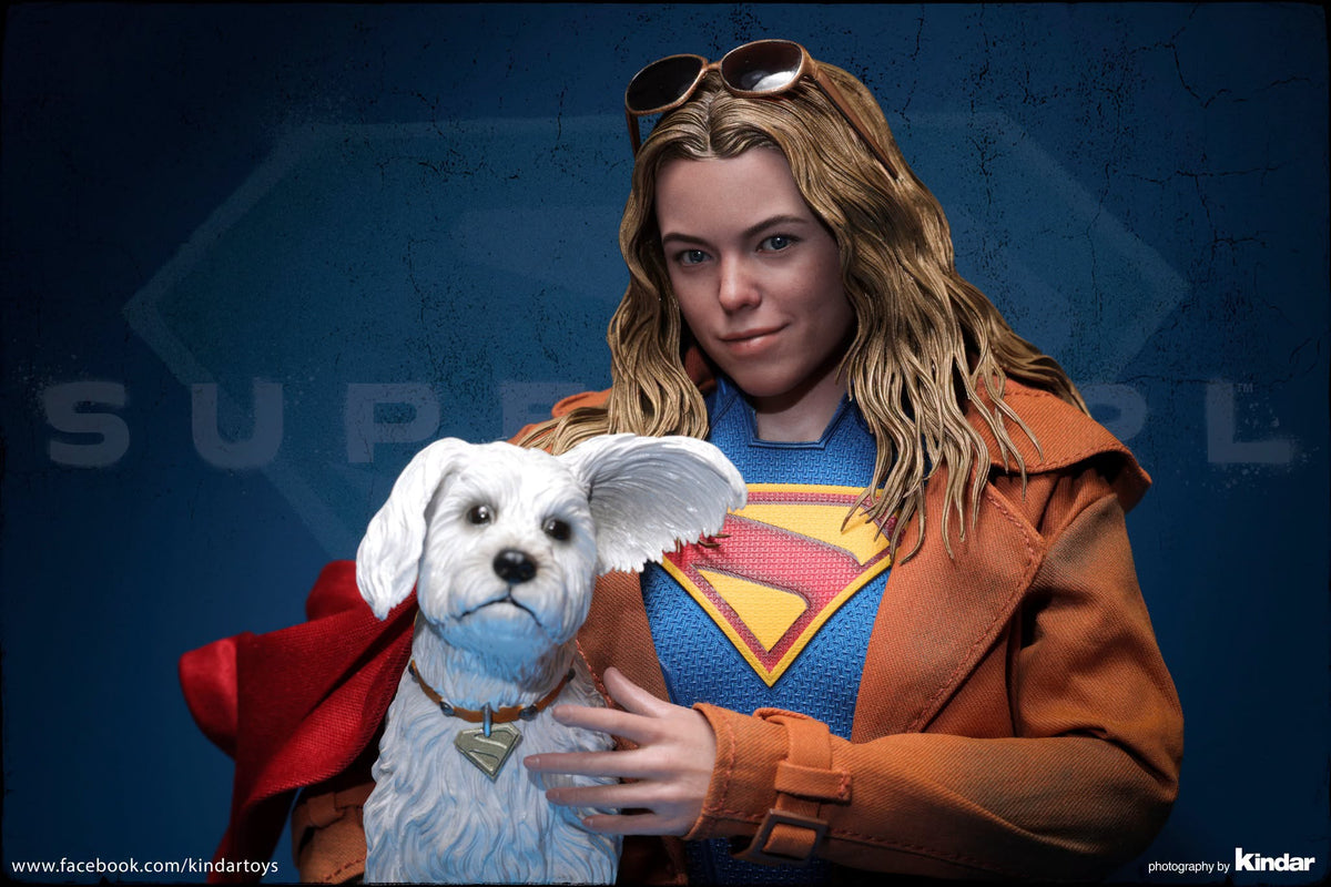 Hot Toys MMS869 Supergirl - 1/6th scale Supergirl & Krypto Collectible Set