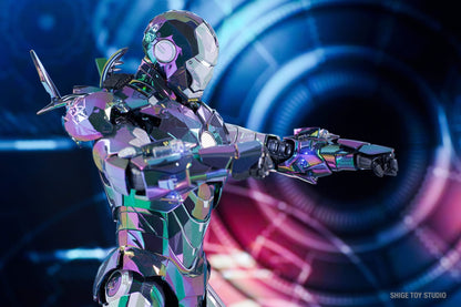 Hot Toys MMS855D79 Iron Man 2 - 1/6th scale Iron Man Mark IV (Haze Fractal Armor) Collectible Figure [Hot Toys Exclusive]