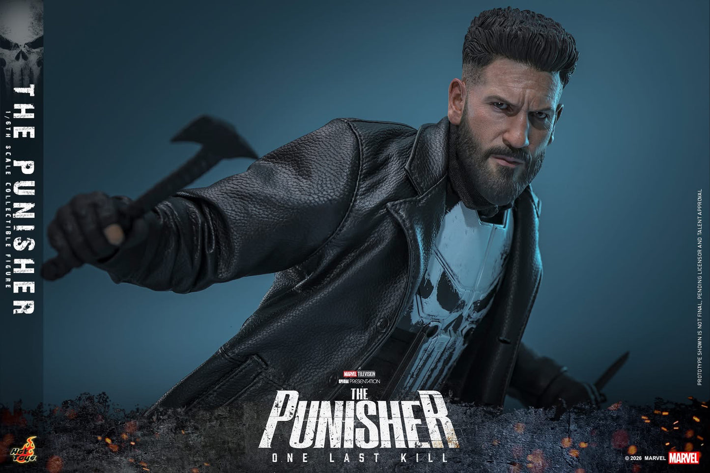 Pre-Order Hot Toys TMS190 The Punisher: One Last Kill - 1/6th scale The Punisher Collectible Figure