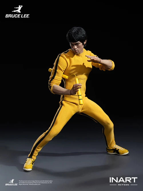 Pre-Order INART Action Gy A036 - Bruce Lee (Yellow Jumpsuit) 1/12 Action Figure