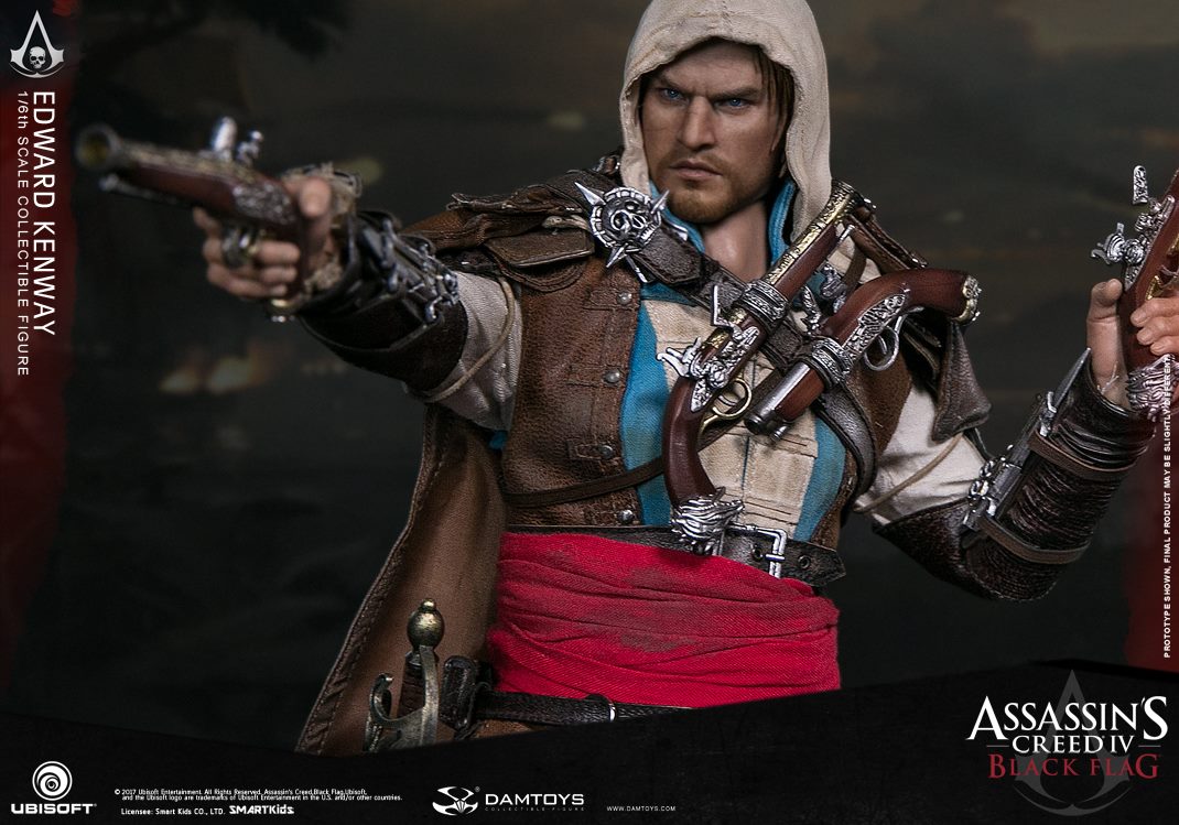 Damtoys DMS003 Assassin's Creed IV：Black Flag - 1/6th scale Edward Kenway Collectible Figure
