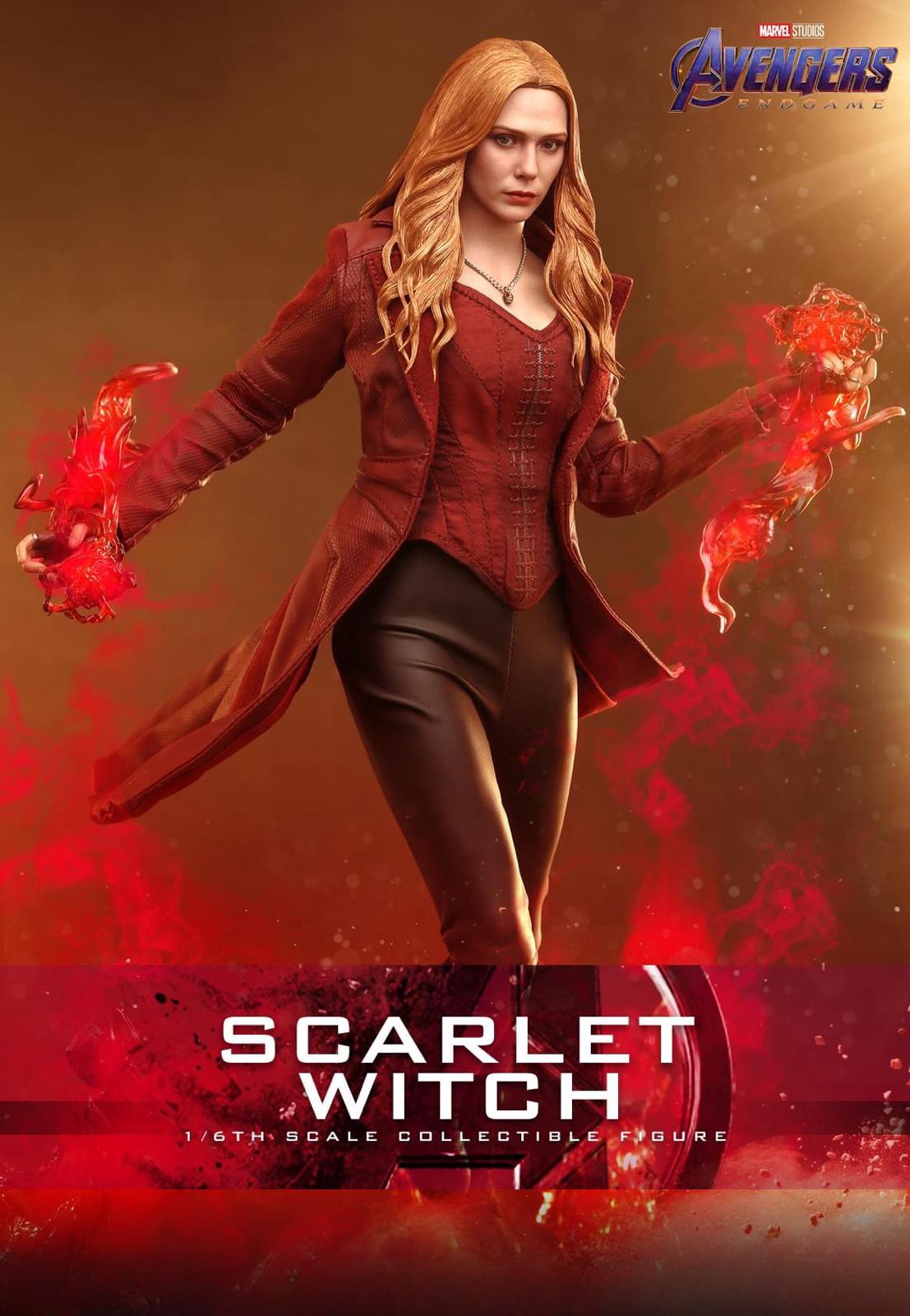 Pre-Order Hot Toys DX35 Hot Toys Avengers Endgame Scarlet Witch 1/6th Scale Collectible Figure (Sculpted Version)