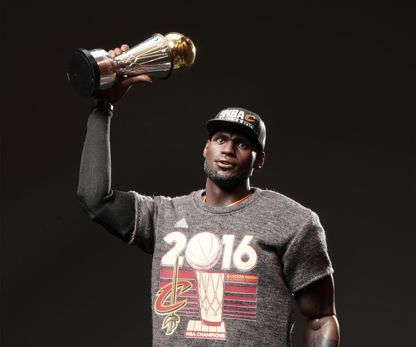 Pre-Order ResetStudio - Cleveland Cavaliers - LeBron James "Championship Edition" 10th Anniversary 1/6 Scale Collectible Action Figure Set