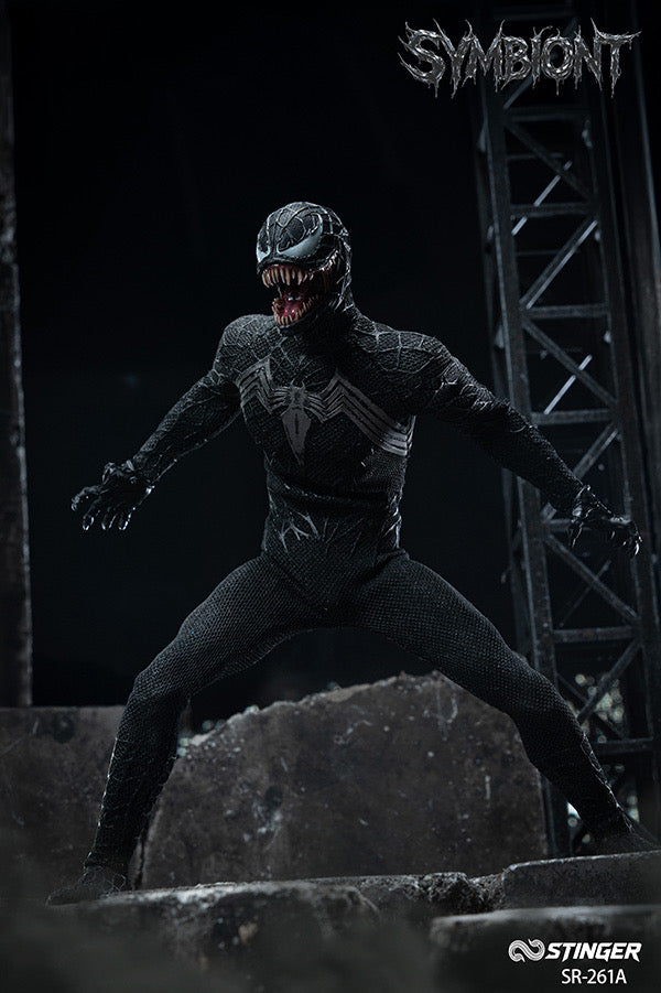 Pre-Order Stinger Studio SR-261A - Symbiont 1/12 Action Figure (Masked Head Version)