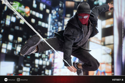 Pre-Order Venus Toys VET007-B - Night Vigilante 1/12 Scale Action Figure (Black Jacket)