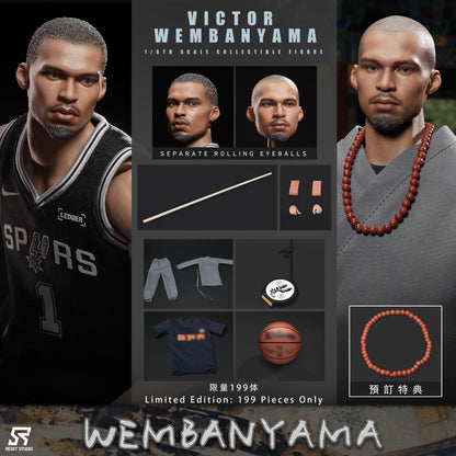 Pre-Order ResetStudio - Victor Wembanyama 1/6 Scale Action Figure (Limited Edition)