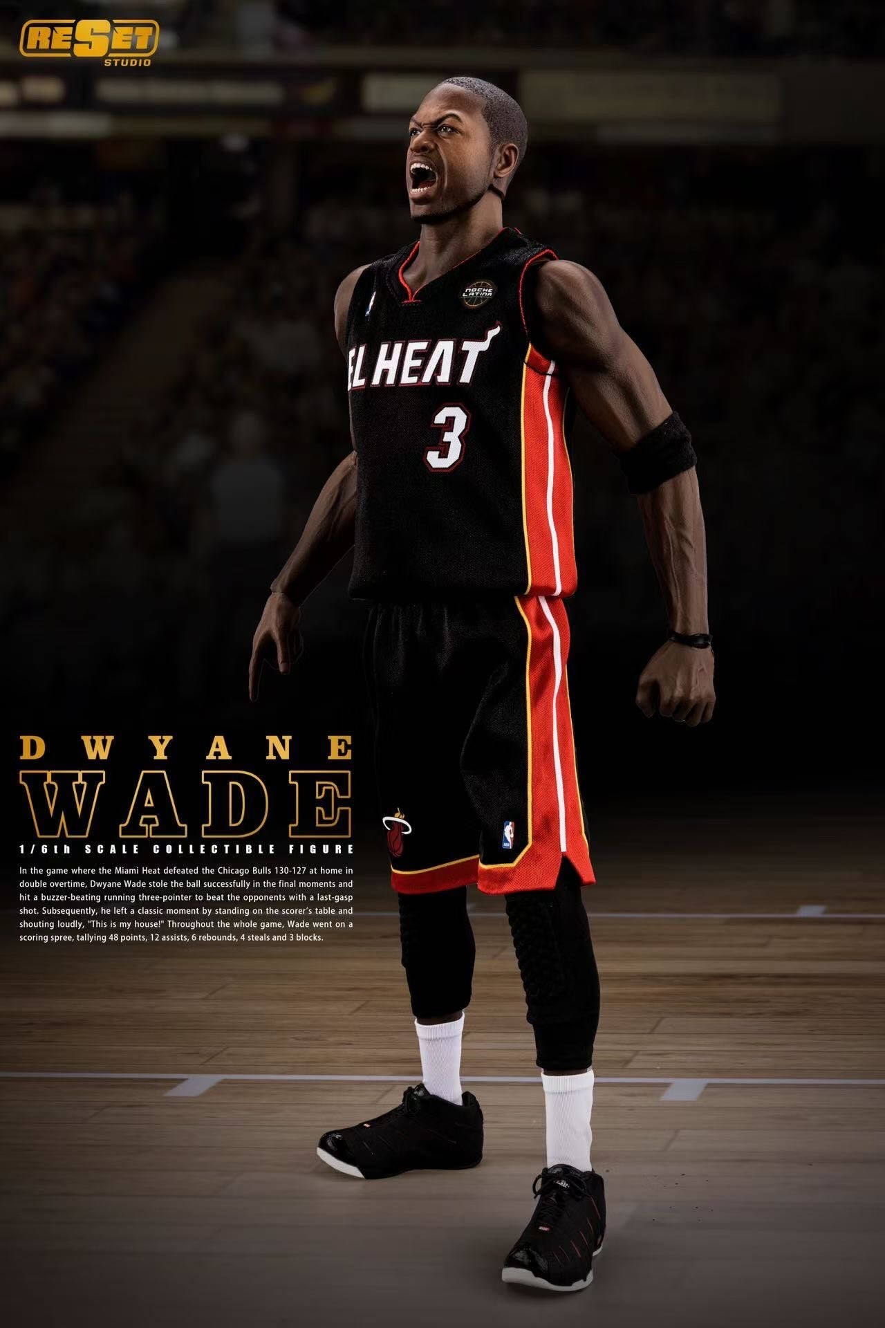 ResetStudio - STAR MOMENT Series Dwyane Wade ”This is my house!“ Collector‘s Edition Action Figure