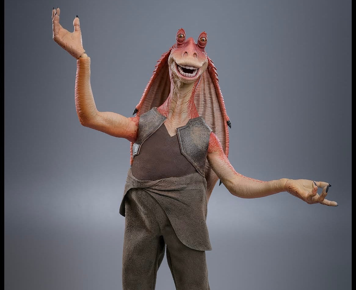 Pre-Order Hot Toys MMS807 Star Wars: The Phantom Menace - 1/6th scale Jar Jar Binks Collectible Figure