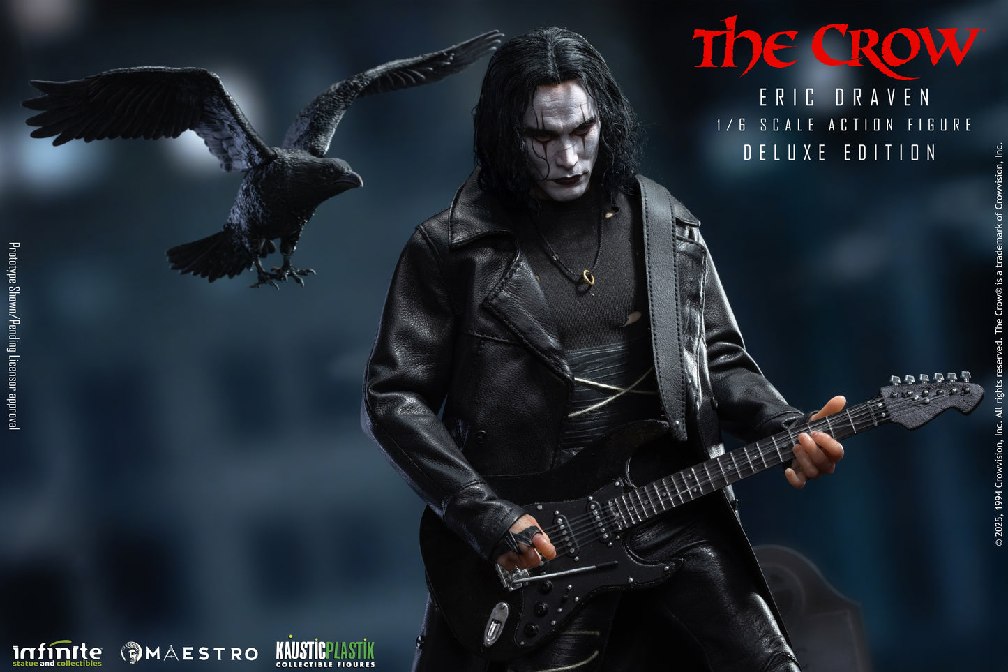 Pre-Order Infinite Statue - THE CROW ERIC DRAVEN 1/6 LUXURY ACTION FIGURE (Deluxe Edition)