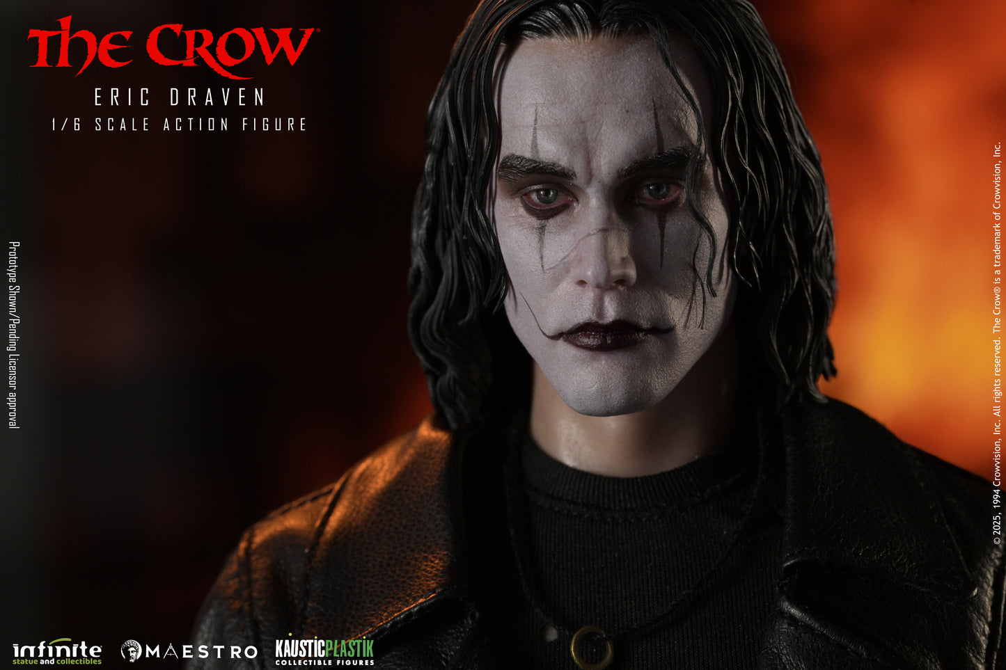 Pre-Order Infinite Statue - THE CROW ERIC DRAVEN 1/6 LUXURY ACTION FIGURE (Standard Edition)