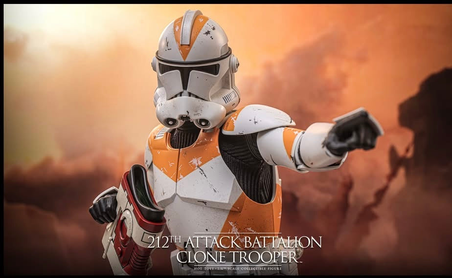 Hot Toys MMS851 Star Wars: Revenge of the Sith - 1/6th scale 212th Attack Battalion Clone Trooper Collectible Figure