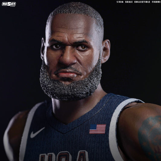 ResetStudio - Collector’s Edition [Possessive Eyes]Paris 2024 LeBron James 1/6 Scale Collector‘s Edition Action Figure (Standard Edition)