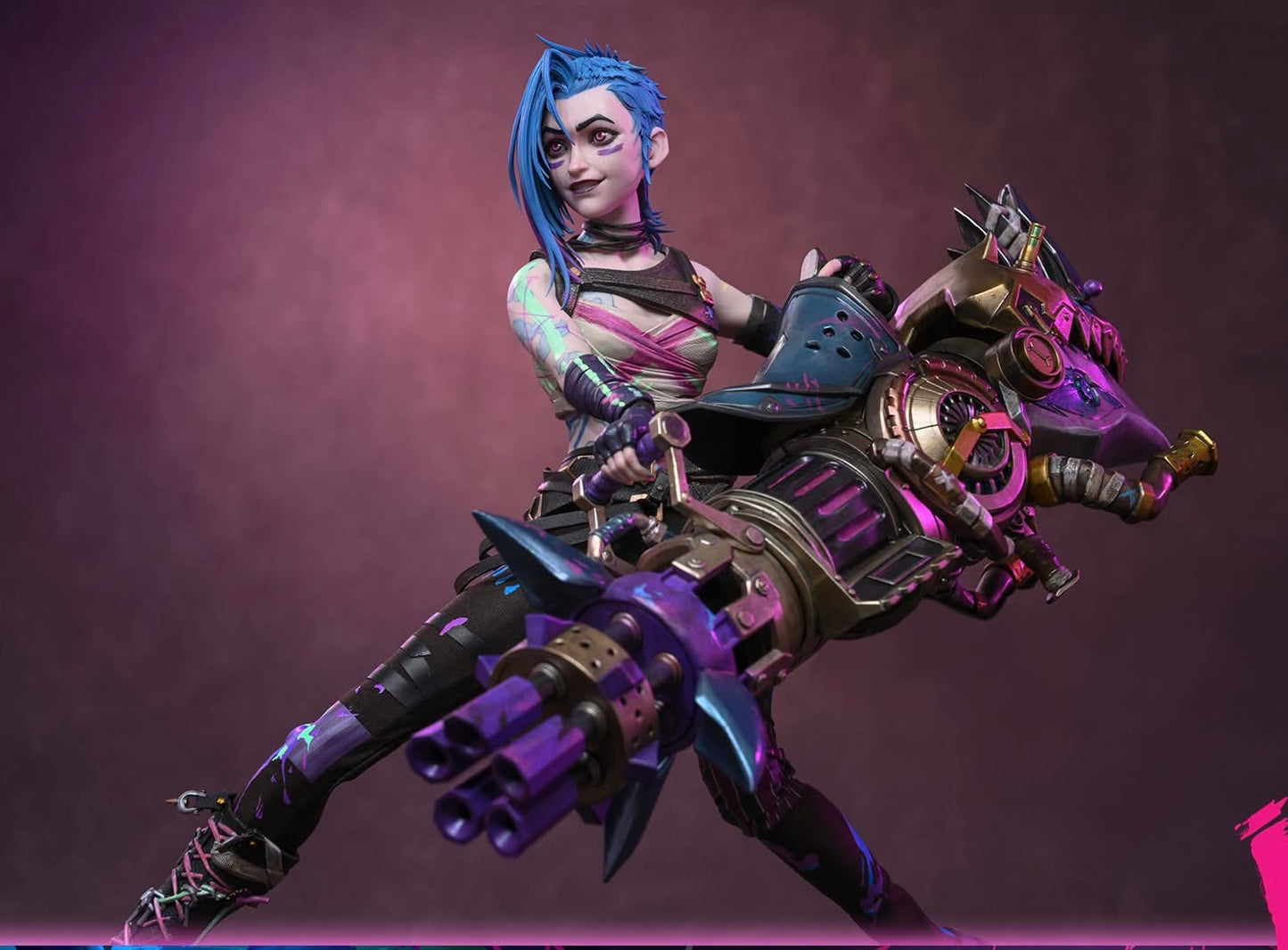 Pre-Order Hot Toys TMS183 Arcane - 1/6th scale Fractured Jinx Collectible Figure