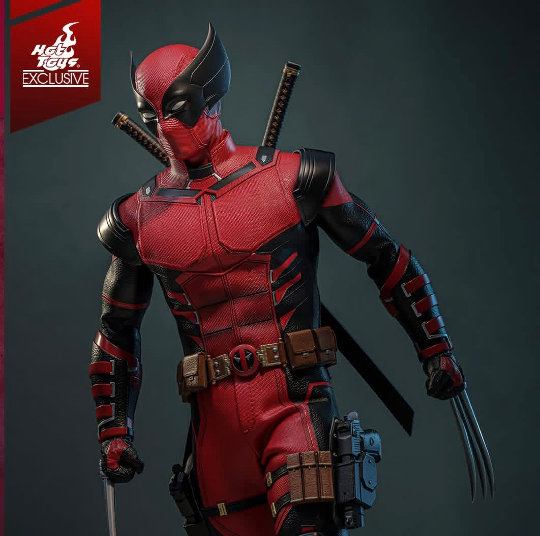 Pre-Order Hot Toys MMS857 Deadpool & Wolverine - 1/6th scale Wolverinepool Collectible Figure (Hot Toys Exclusive)