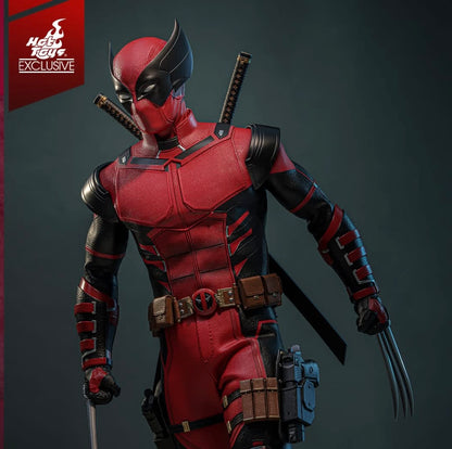 Pre-Order Hot Toys MMS857 Deadpool & Wolverine - 1/6th scale Wolverinepool Collectible Figure (Hot Toys Exclusive)