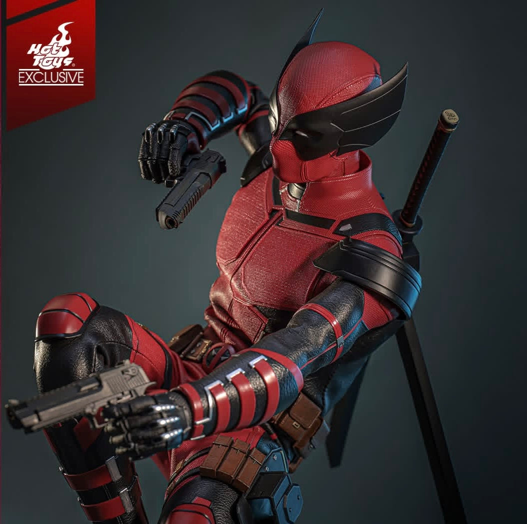 Pre-Order Hot Toys MMS857 Deadpool & Wolverine - 1/6th scale Wolverinepool Collectible Figure (Hot Toys Exclusive)