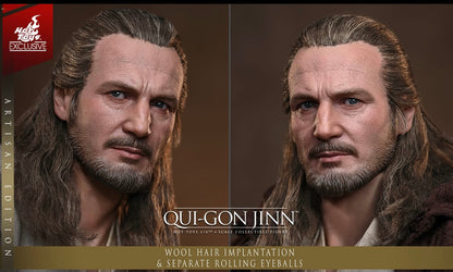 Pre-Order Hot Toys MMS881AE Star Wars: The Phantom Menace - 1/6th scale Qui-Gon Jinn Collectible Figure (Artisan Edition) (Hot Toys Exclusive)