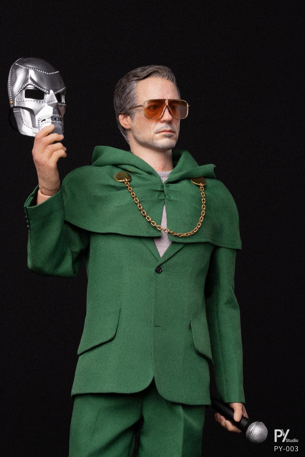 Pre-Order PY Studio - 1/6 Scale PY-003 Green-Robed Masked Stranger Action Figure