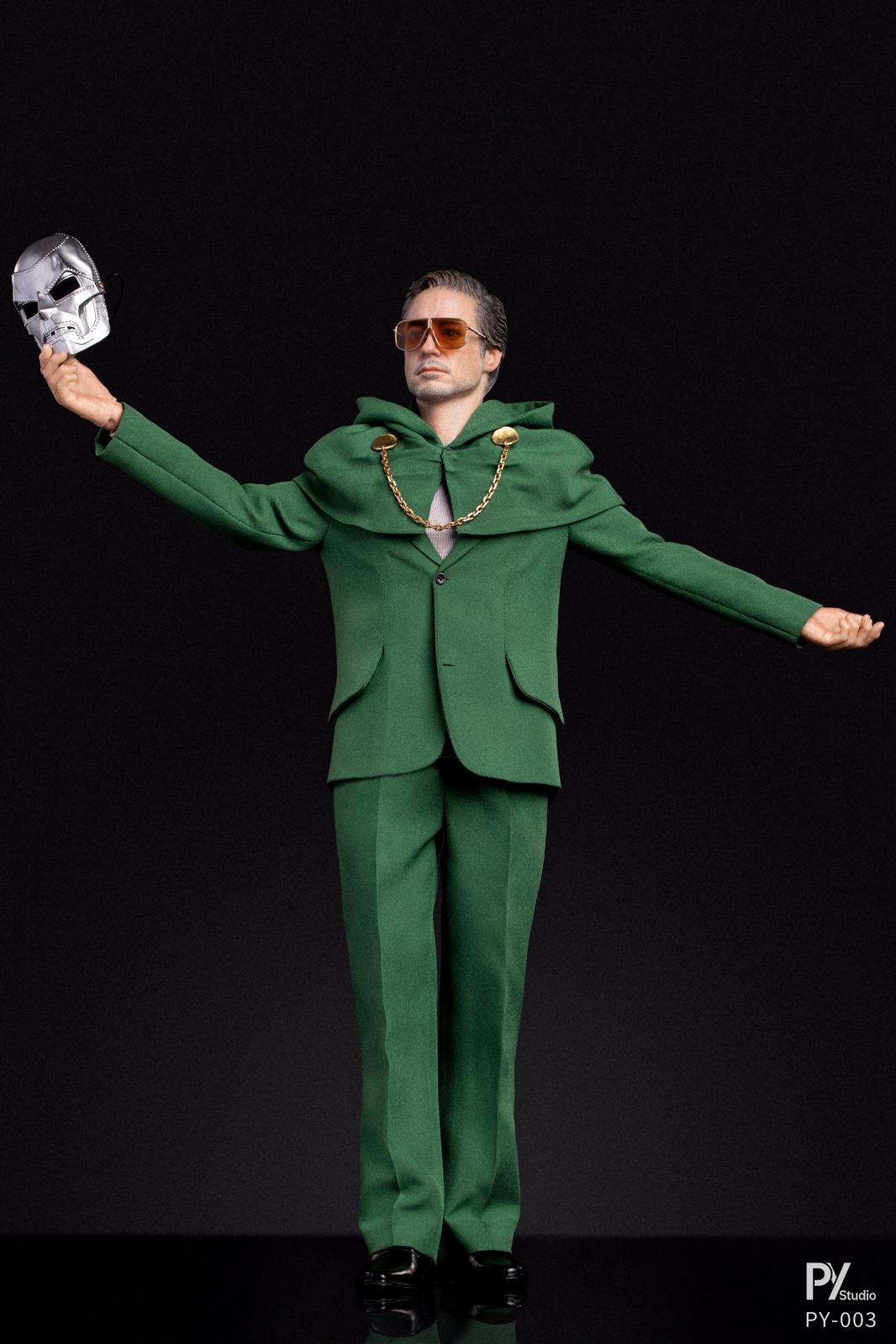 Pre-Order PY Studio - 1/6 Scale PY-003 Green-Robed Masked Stranger Action Figure