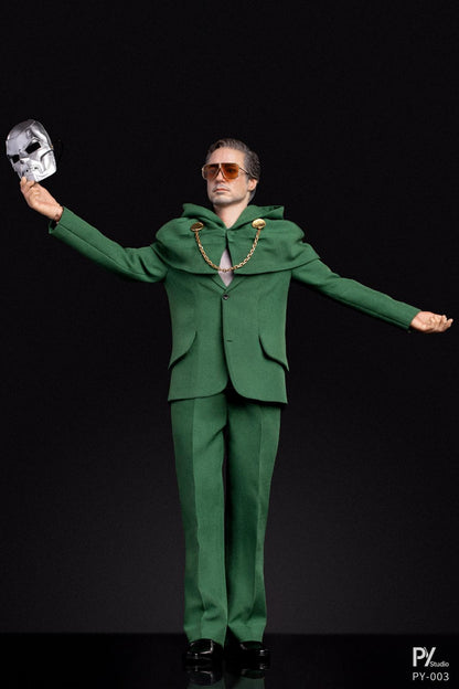 Pre-Order PY Studio - 1/6 Scale PY-003 Green-Robed Masked Stranger Action Figure
