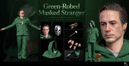 Pre-Order PY Studio - 1/6 Scale PY-003 Green-Robed Masked Stranger Action Figure