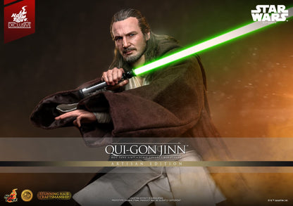 Pre-Order Hot Toys MMS881AE Star Wars: The Phantom Menace - 1/6th scale Qui-Gon Jinn Collectible Figure (Artisan Edition) (Hot Toys Exclusive)