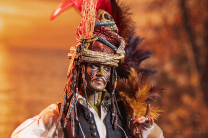 Hot Toys DX48 Pirates of the Caribbean: Dead Man's Chest - 1/6th scale Pelegostos Chief Jack Sparrow Collectible Figure