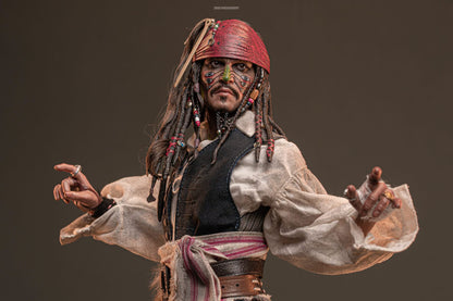 Hot Toys DX48 Pirates of the Caribbean: Dead Man's Chest - 1/6th scale Pelegostos Chief Jack Sparrow Collectible Figure