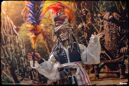 Hot Toys DX48 Pirates of the Caribbean: Dead Man's Chest - 1/6th scale Pelegostos Chief Jack Sparrow Collectible Figure