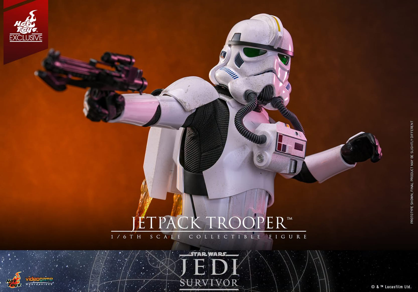 Hot Toys VGM82 Star Wars Jedi: Survivor - 1/6th scale Jetpack Trooper Collectible Figure [Hot Toys Exclusive]