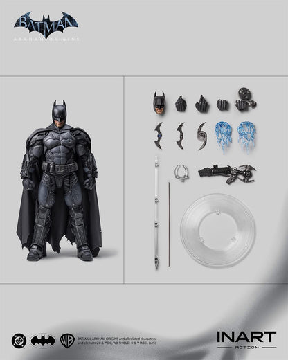Pre-Order INART Batman: Arkham Origins - Batman (Battle Damaged Version) 1/12 scale Collectible Figure