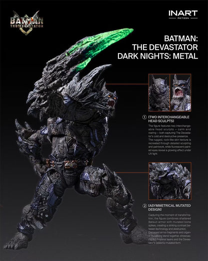 Pre-Order INART Action Dark Nights: Metal - Batman: The Devastator Action Figure