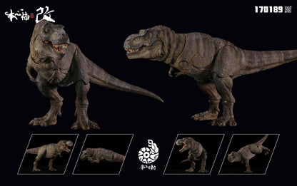 Pre-Order Nanmu Studio "Smart Series" - The Once and Future King 2.0 Articulated Dinosaur Figure (Ashen Monarche) (170189)