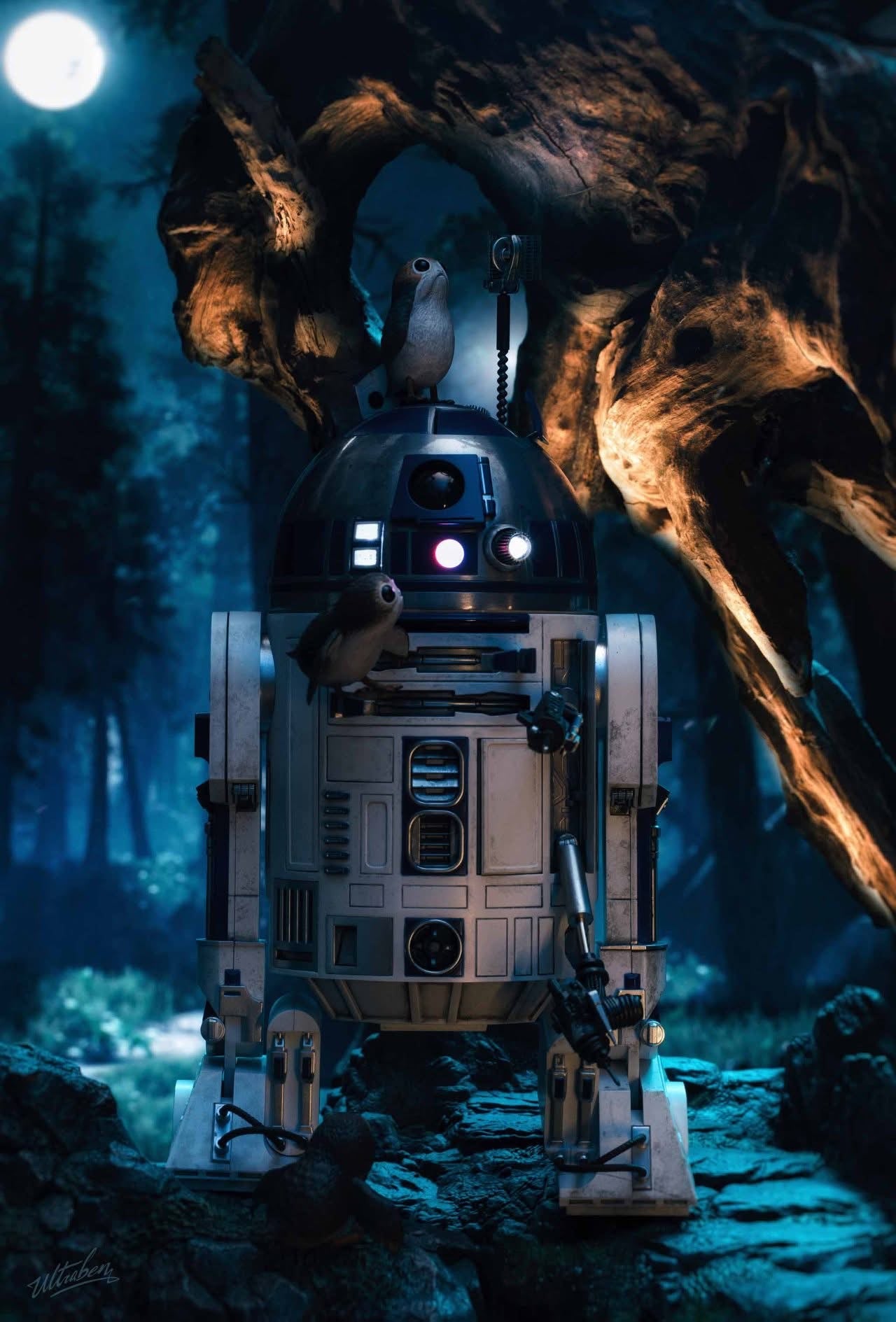 Hot Toys MMS511 Star Wars - 1/6th scale R2-D2 Deluxe Version Collectible Figure