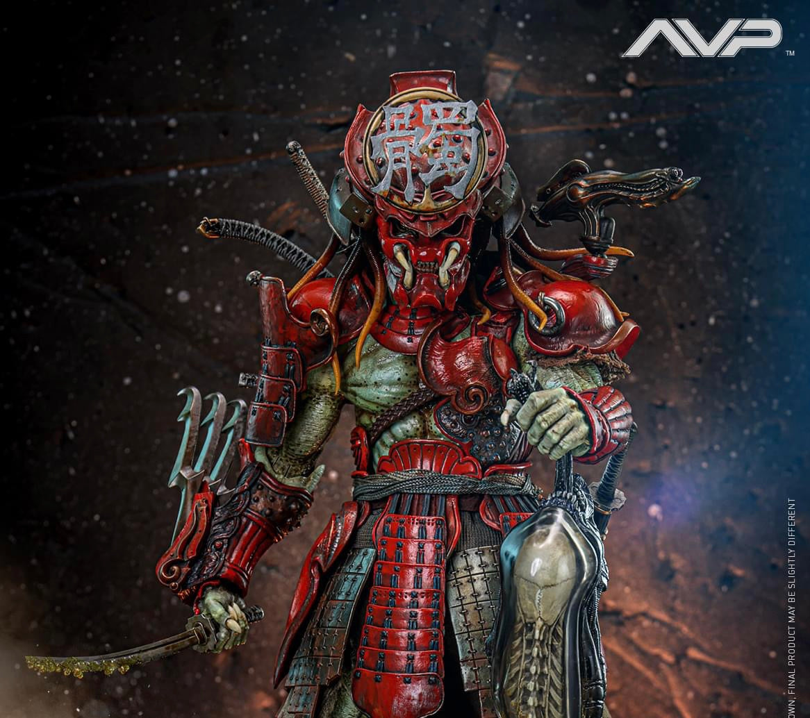 Pre-Order Hot Toys AC06B Alien vs. Predator - 1/6th scale Akaoni Samurai Predator Collectible Figure (Special Edition)