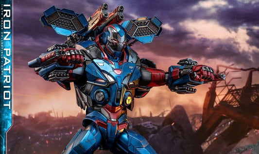 Hot Toys MMS547D34 Avengers: Endgame - 1/6th scale Iron Patriot Collectible Figure