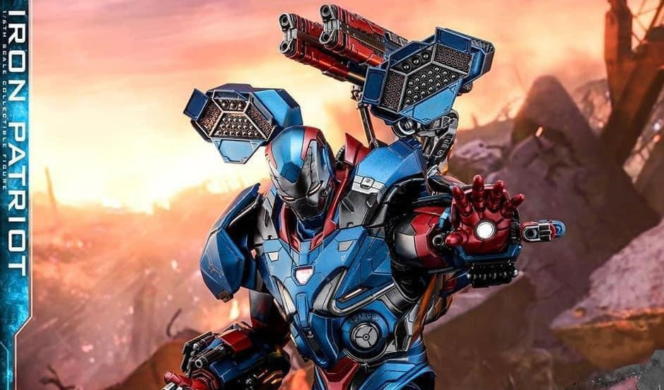 Hot Toys MMS547D34 Avengers: Endgame - 1/6th scale Iron Patriot Collectible Figure