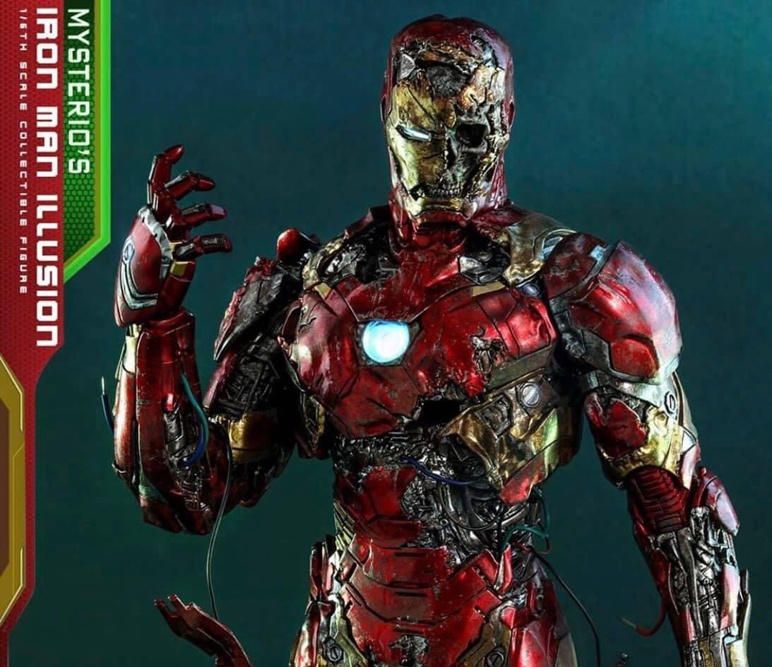 Hot Toys MMS580 Spider-Man: Far From Home - 1/6th scale Mysterio's Iron Man Illusion Collectible Figure