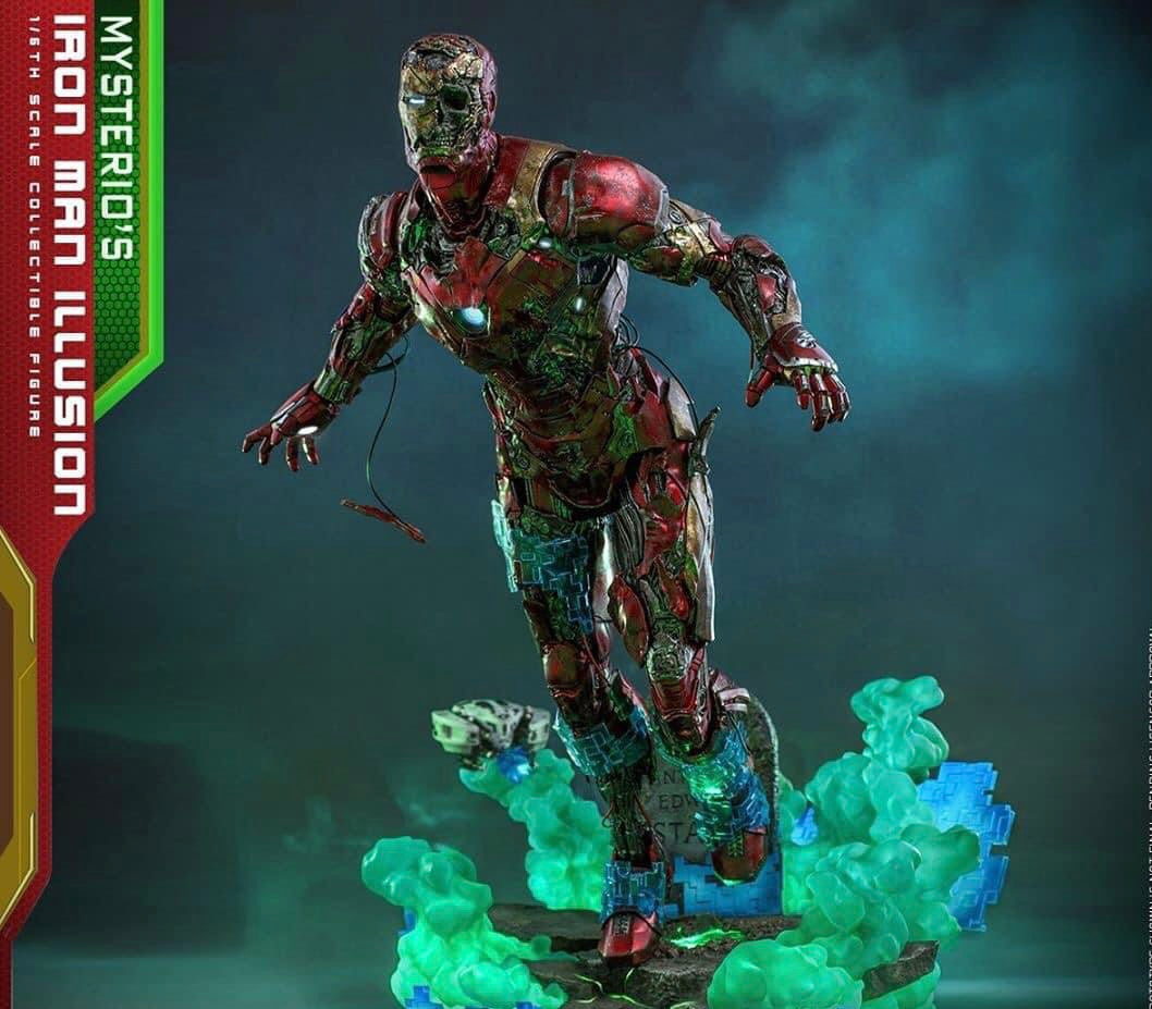 Hot Toys MMS580 Spider-Man: Far From Home - 1/6th scale Mysterio's Iron Man Illusion Collectible Figure