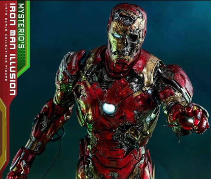 Hot Toys MMS580 Spider-Man: Far From Home - 1/6th scale Mysterio's Iron Man Illusion Collectible Figure