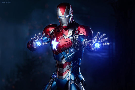 Hot Toys CMS021D68 Marvel Comics - Iron Patriot Collectible Figure [Hot Toys Exclusive]