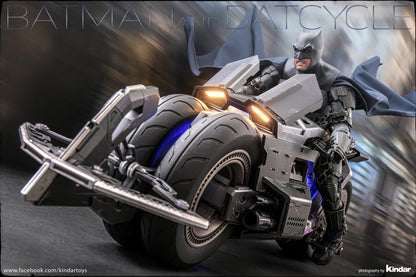 Hot Toys MMS705 Hot Toys The Flash – Batman and Batcycle 1/6 Scale Collectible Set