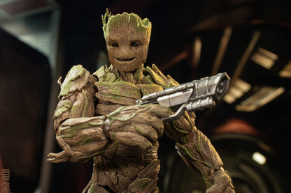 Hot Toys MMS707 Guardians of the Galaxy Volume 3 - Groot 1/6 Scale Collectible Figure Deluxe Version