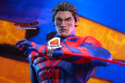 Hot Toys MMS711 Spiderman Across The Spide-Verse – Spider Man 2099 1/6 Scale Collectible Figure