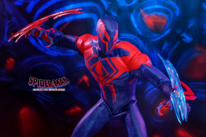 Hot Toys MMS711 Spiderman Across The Spide-Verse – Spider Man 2099 1/6 Scale Collectible Figure