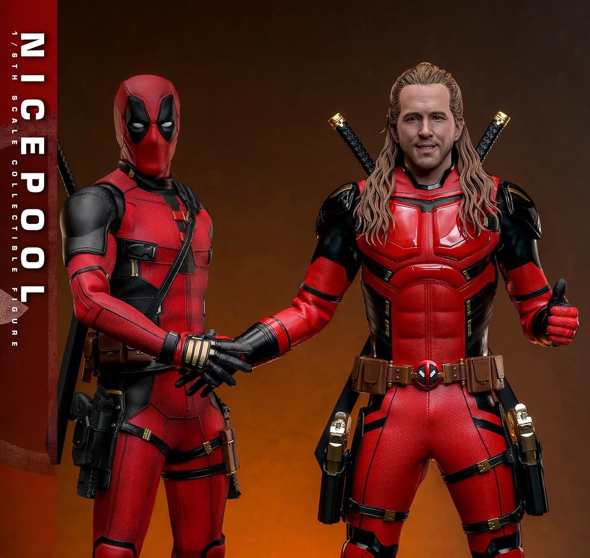 Pre-Order Hot Toys MMS788 - Deadpool & Wolverine - 1/6th scale Nicepool Collectible Figure