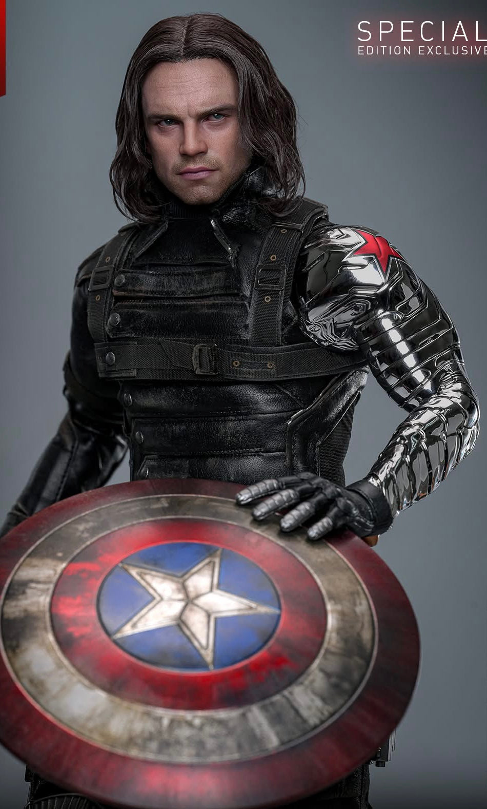 Pre-Order Hot Toys MMS790AEB Captain America: The Winter Soldier - 1/6th scale Winter Soldier Collectible Figure (Artisan Edition) (Special Edition) Exclusive